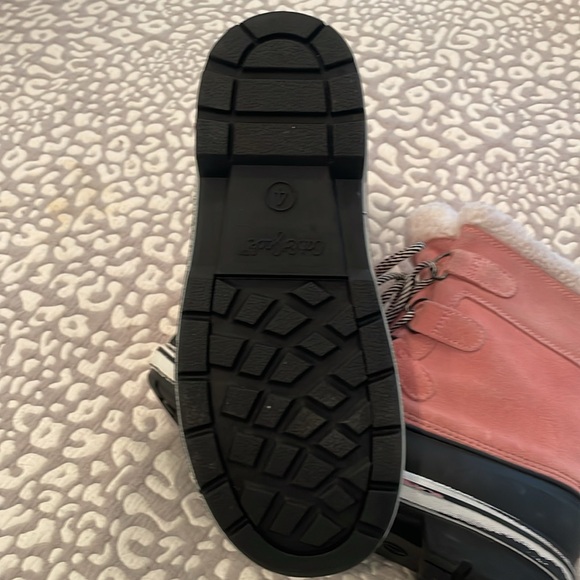 Kids Pink and Black Winter Boots - Picture 7 of 7